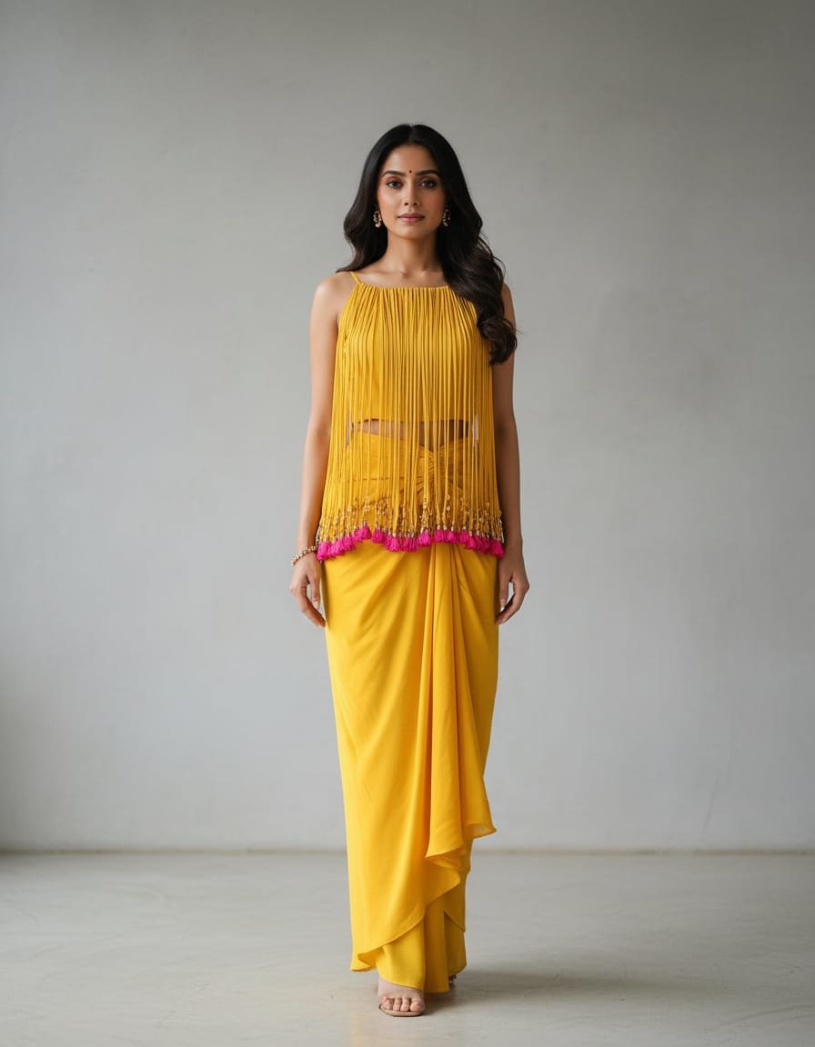 Luxury Haldi Blouse
