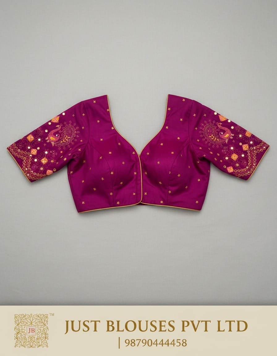 Luxury Hand Threadwork Blouse