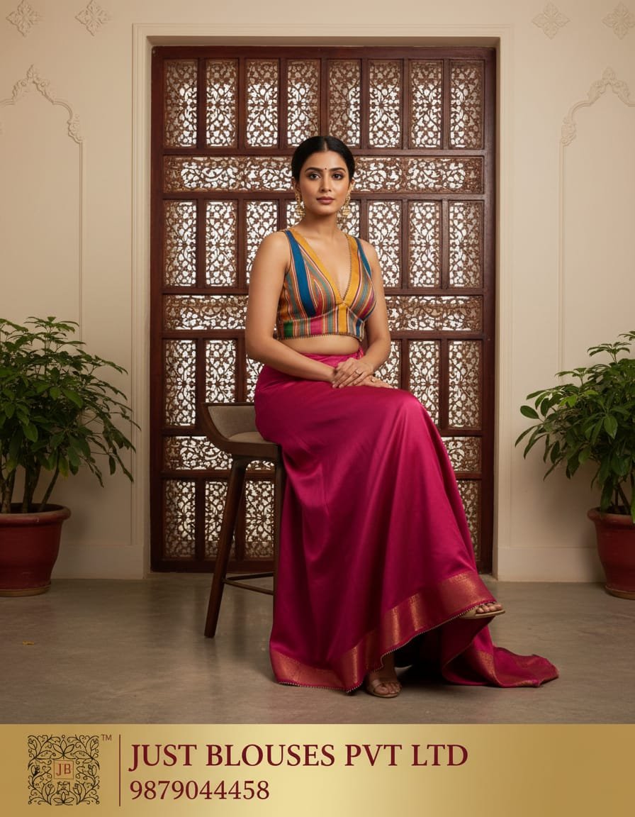 Premium Handwoven Silk Blouse