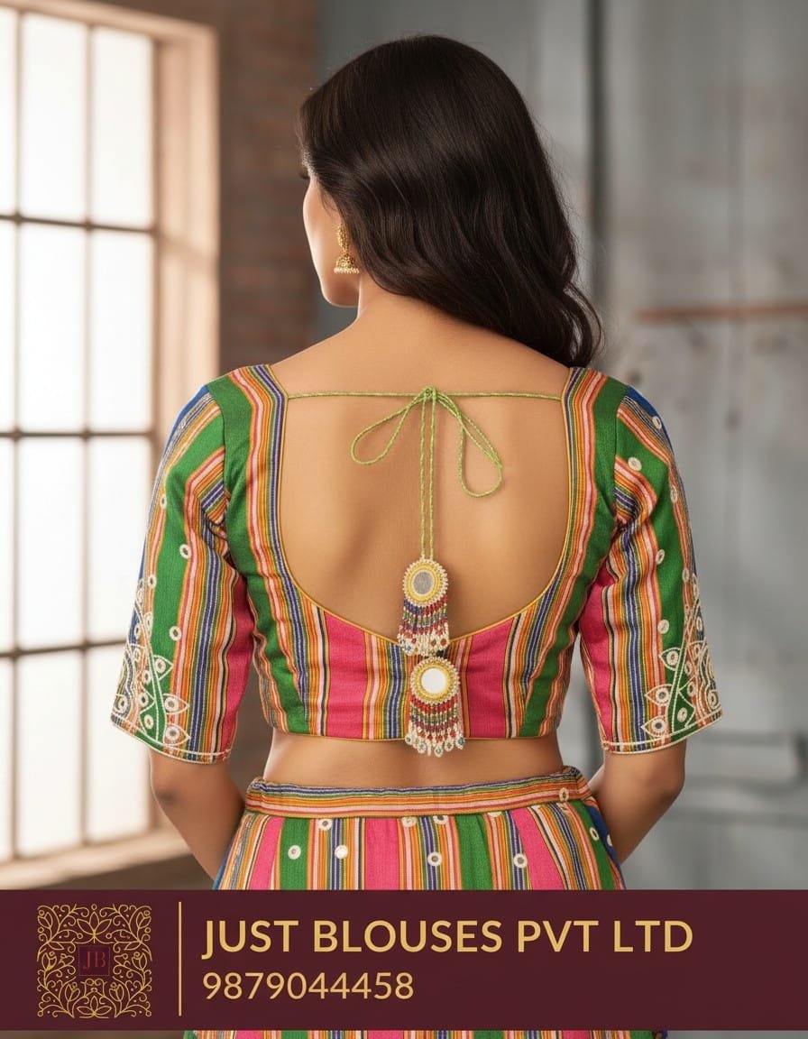 Luxury Handwoven Elaicha Silk Blouse