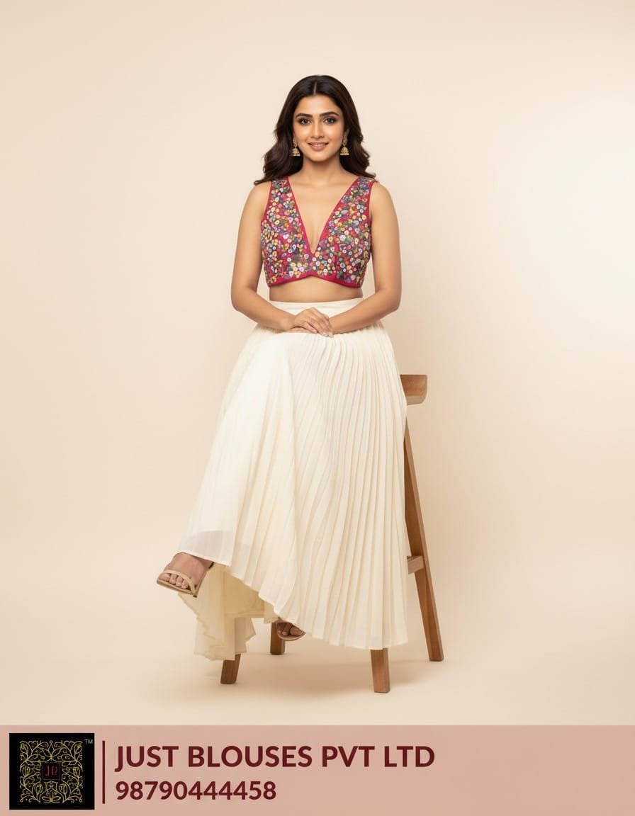 Luxury Mirrorwork Blouse