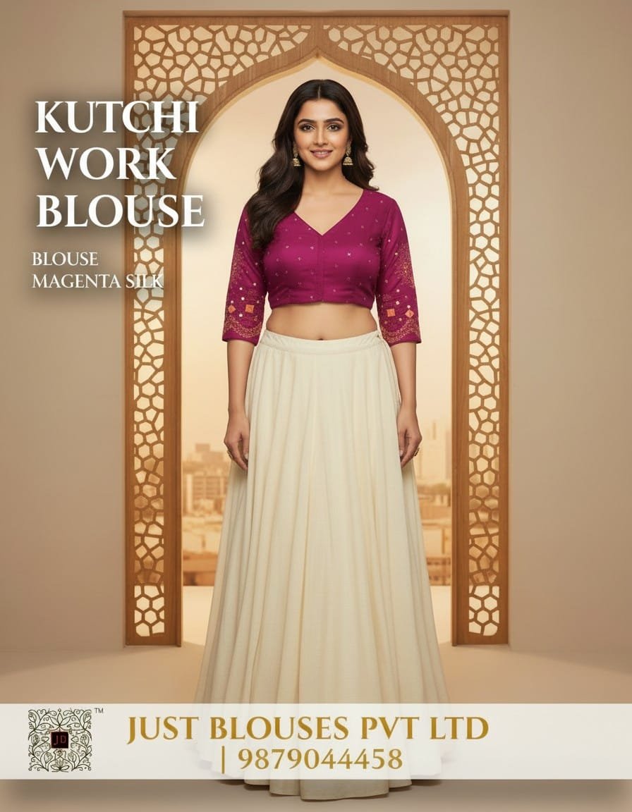 Luxury Hand Threadwork Blouse