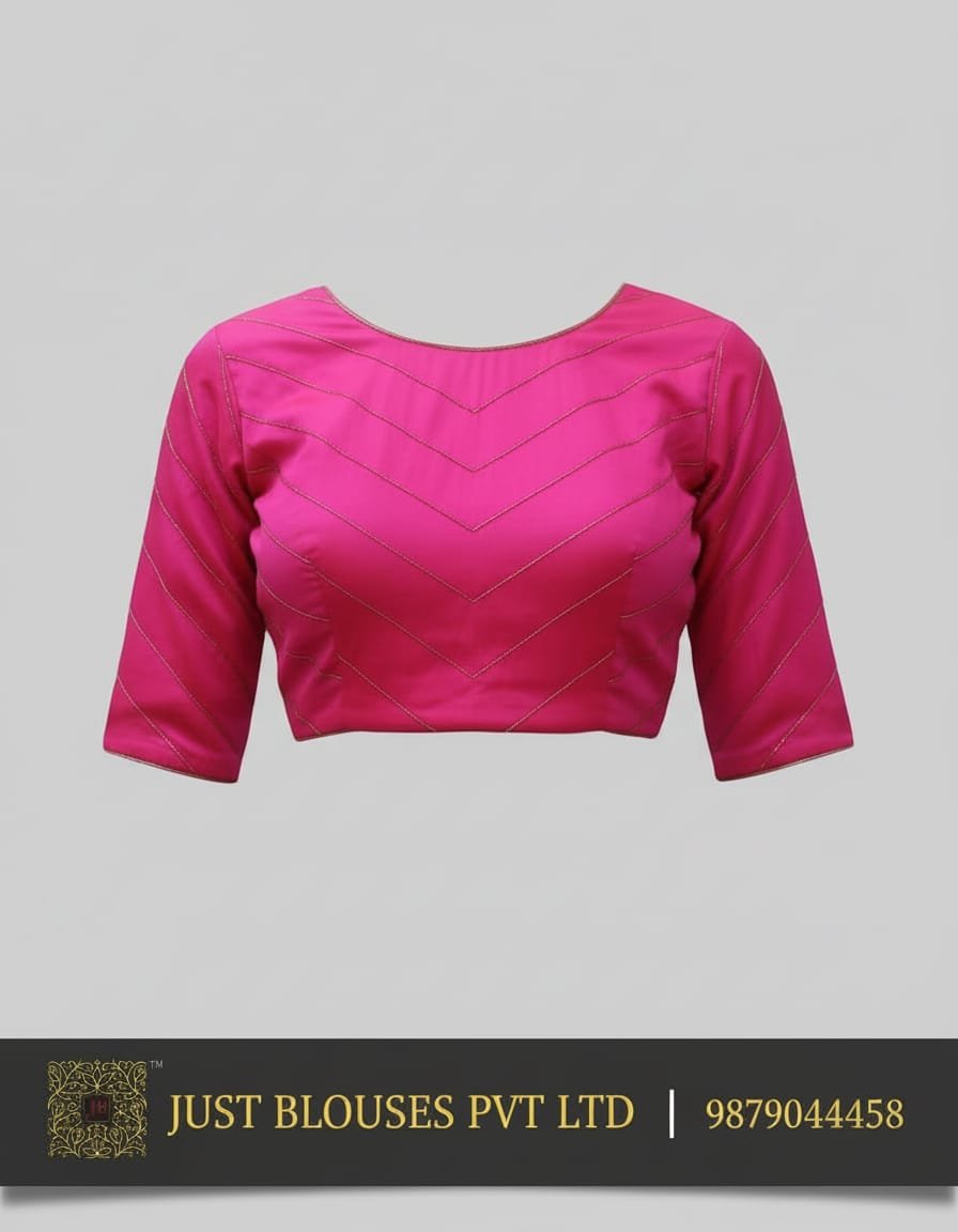 Premium Cutdana Handwork Silk Blouse